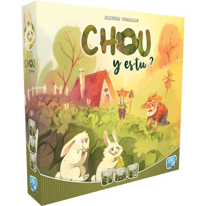 Chou, are you there - Asmodee - Simple observation and strategy game - Ages 6 and up
