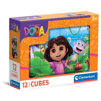 Dora the Explorer cube puzzle 12pcs