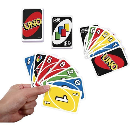 UNO - Uno Classic - Family Card Game - From 2 to 4 Players - Ages 7+