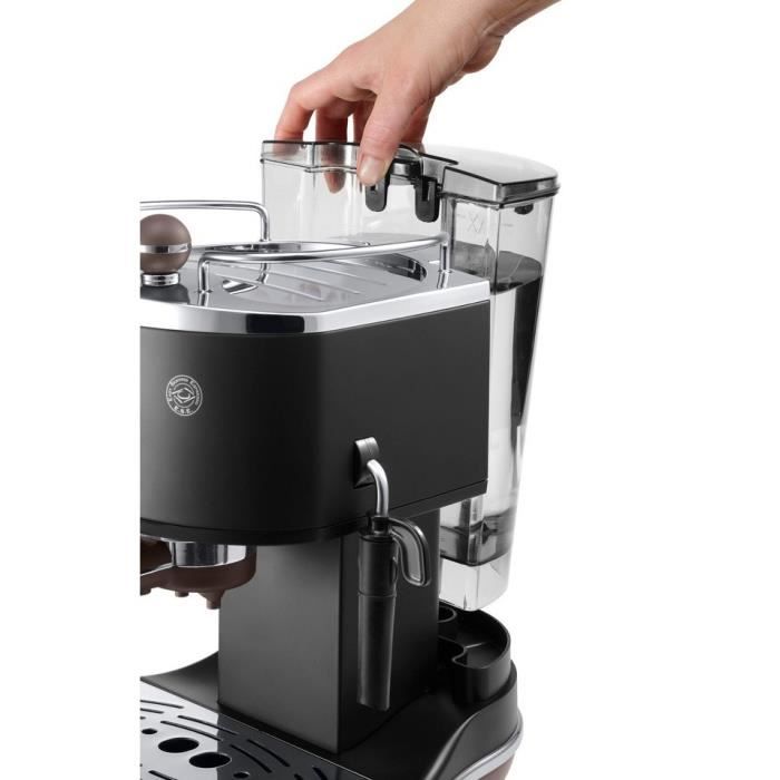 Delonghi - Expresso machine 15 Black bars - Vintage icona - Ecov311bk