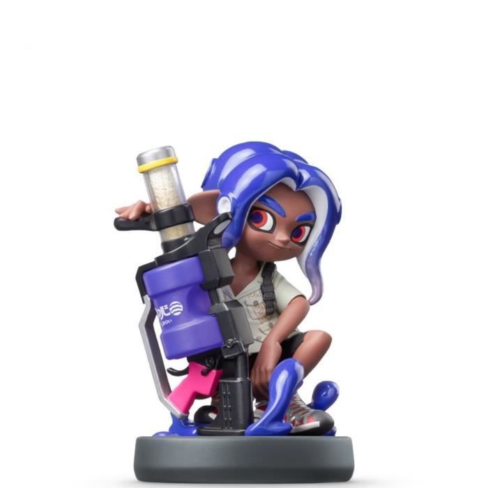 Amiibo pack - Splatoon 3 collection - Octaling (Blue) + Inkling (Yellow) + Salmioche