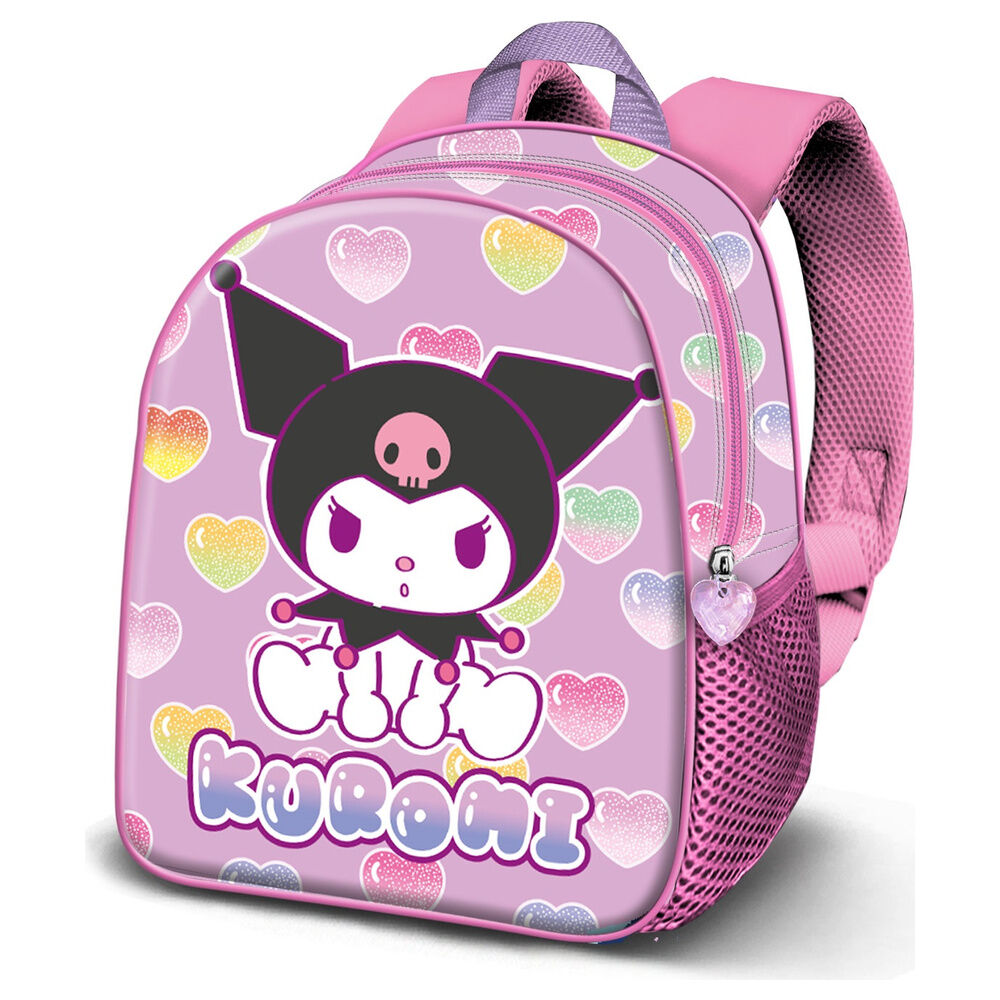 Hello Kitty Kuromi Hearts 3D backpack 31cm