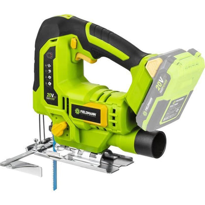 Cordless jigsaw - FIELDMANN - 20V - 4 cutting angles - Battery and charger not included