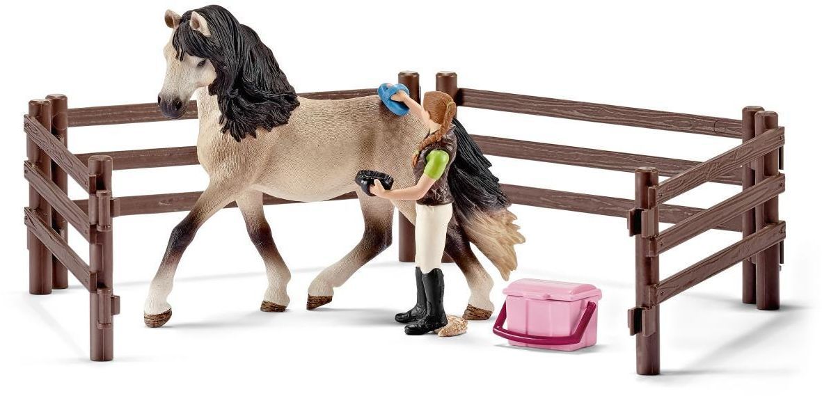 Schleich - Andalusian horses care kit - 42270 - Horse club range