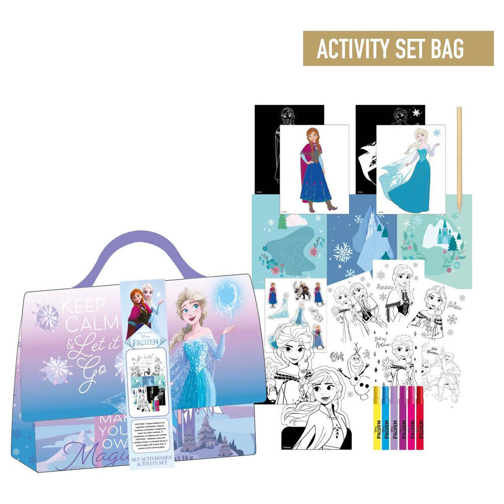 Disney Frozen Colouring bag set