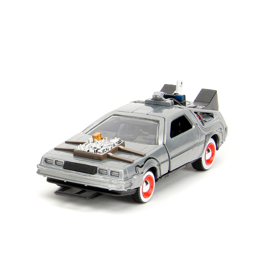 Back to the Future 40th Anniversary Time Machine pack 3 Dlorean