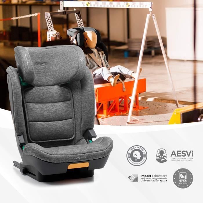 Car seat - BABYAUTO - CAPAX GRAY DOBBY - 4-12 years - I-Size - 100-150 cm