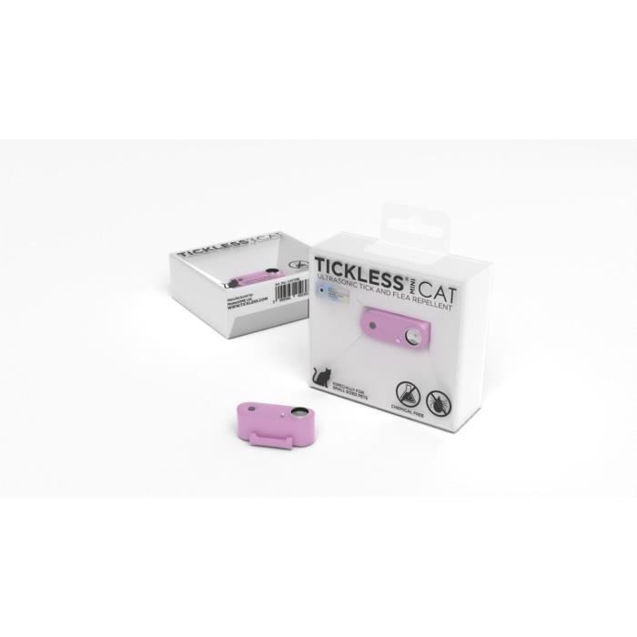 Ultrasonic cat repellent - TICKLESS MINI CAT - Tick and flea protection - Organ Purple