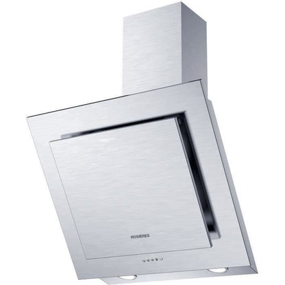 Decorative hood Rosieres RDX6MX - L 60 cm - Stainless steel - 66 dB - 4 speeds - Classse A - LED lighting