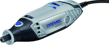 Dremel 3000 multifunction rotary tool (130 W, delivered in a box with 1 bag and 15 accessories)