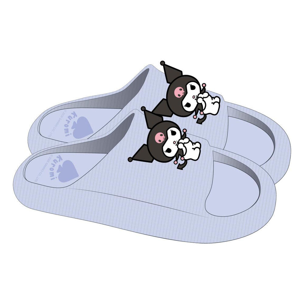 Hello Kitty Kuromi flip-flops