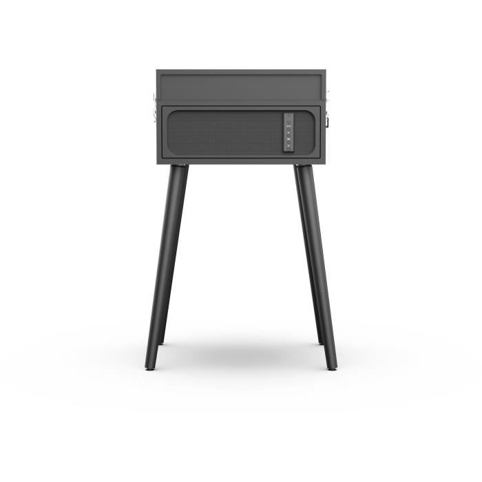 RYGHT ALTO Vinyl Turntable on Feet - Black - Integrated Bluetooth Speaker