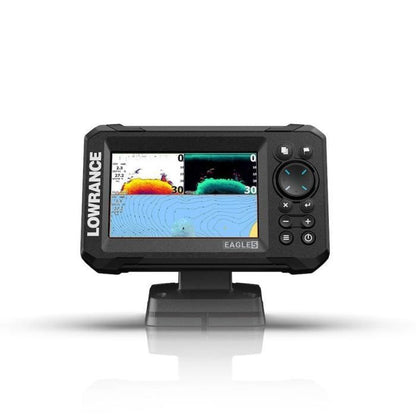 Combined GPS sounder - LOWRANCE - Eagle 5 - With slipshot HD transducer