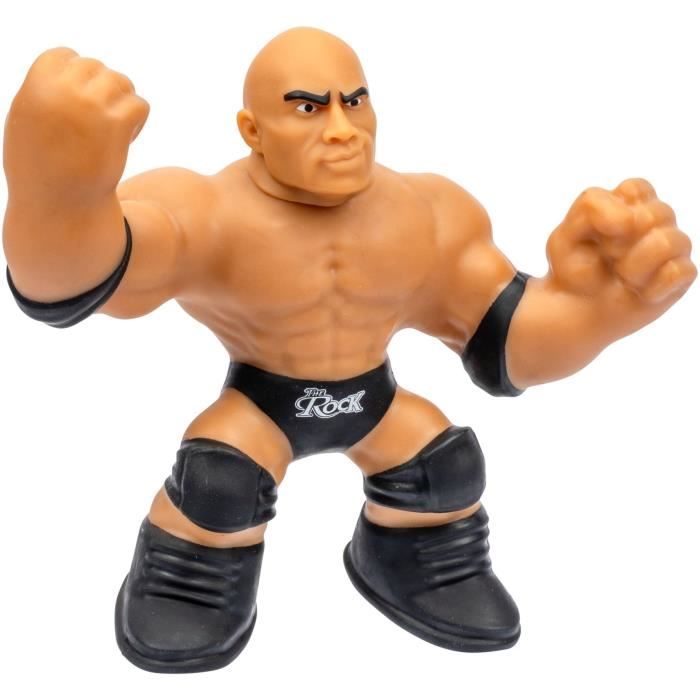 Stretchable figure - GOO JIT ZU WWE - The Rock - 11 cm - Elastic texture - Stretchable 3x