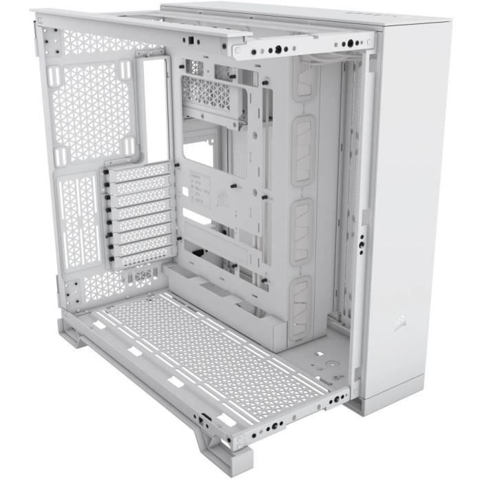 PC case - CORSAIR - 6500D Airflow Dual Chamber Super Mid-Tower - White
