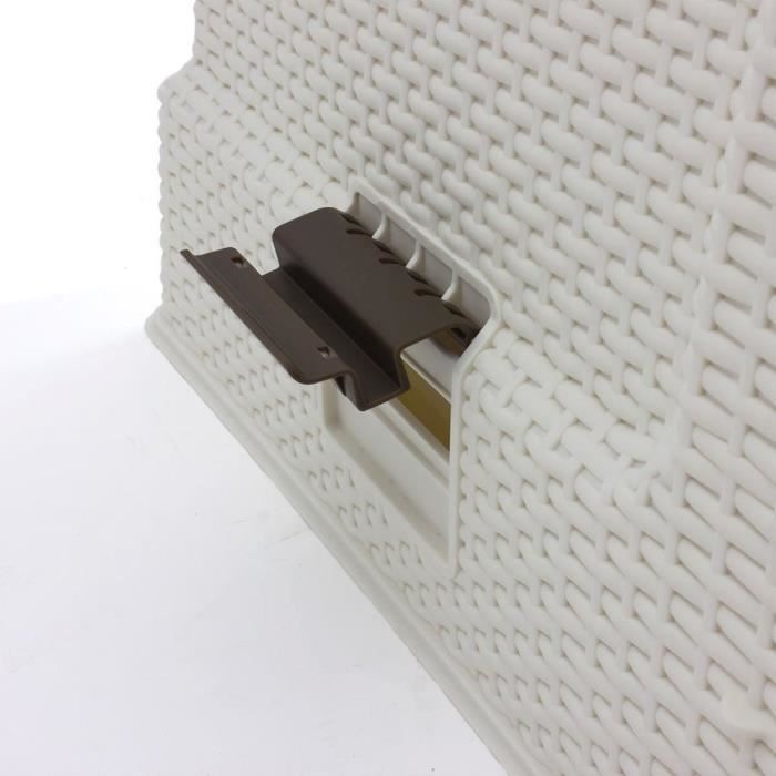 CURVER Maison de toilette - Ivory white - For cats