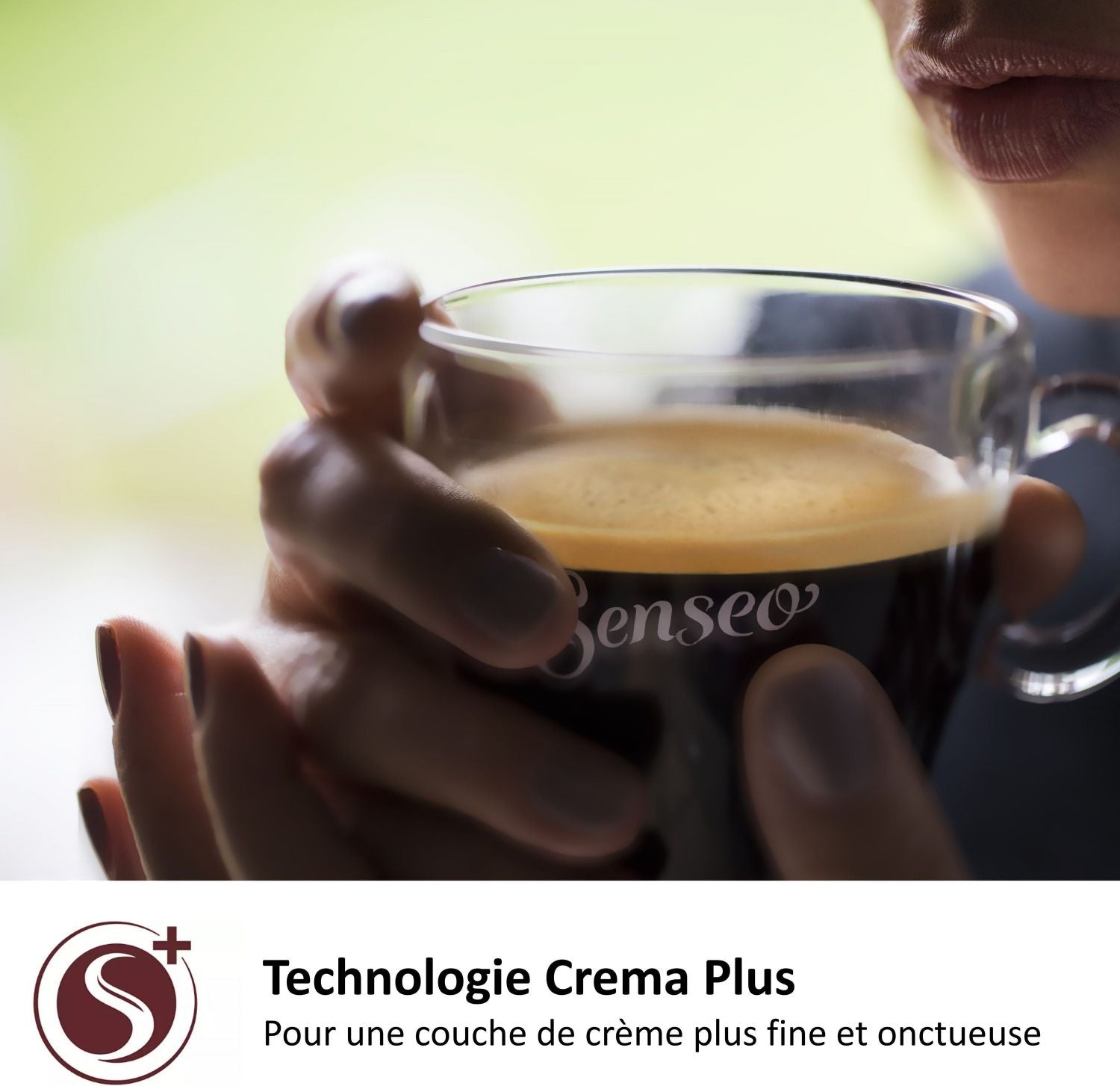 Coffee machine Dosette Senseo Original Philips HD6553/71, aroma booster, Crema Plus (dense foam), 1 to 2 cups, gray