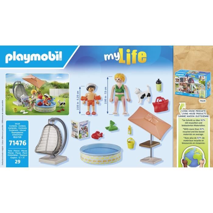 PLAYMOBIL 71476 Mom and child with hanging chair