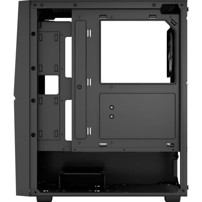 PC case - AEROCOOL - Player G v1 (Black) - Mid-tower - ATX format - Without power supply