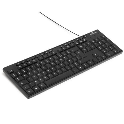 Keyboard - BLUESTORK - MEDIA OFFICE - Wired - Azerty - Windows Compatible - Black