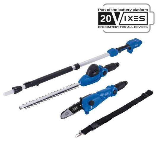 2 in 1 Tool Cordless Pruner + Hedge Trimmer - SCHEPPACH C-PHTS410-X- 20V IXES - without battery or charger
