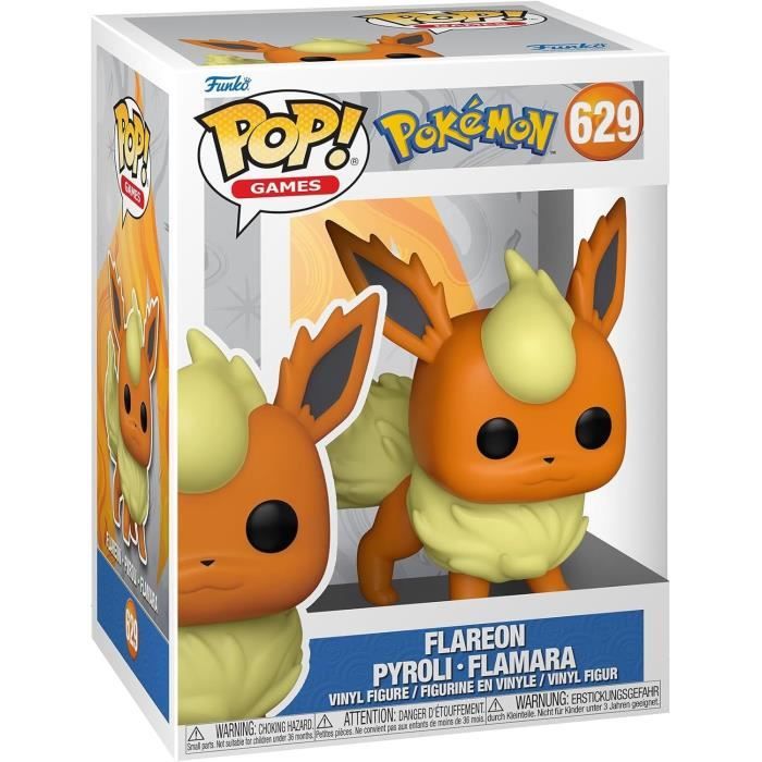 Figure - FUNKO POP - Pokémon Games - Pyroli - 629