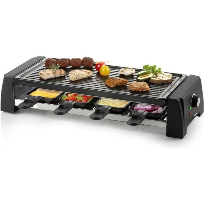 DOMO DO9189G Raclette appliance 8 persons - Black