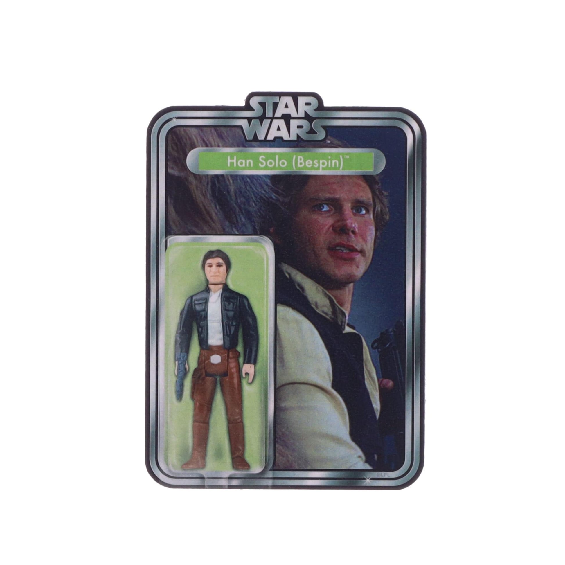 Star Wars Han Solo Bespin Action Figure Funky Chunky Magnet | Toynk Exclusive