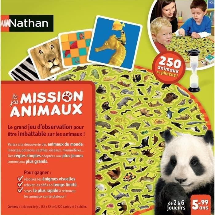NATHAN - Mission Animals - Board Game