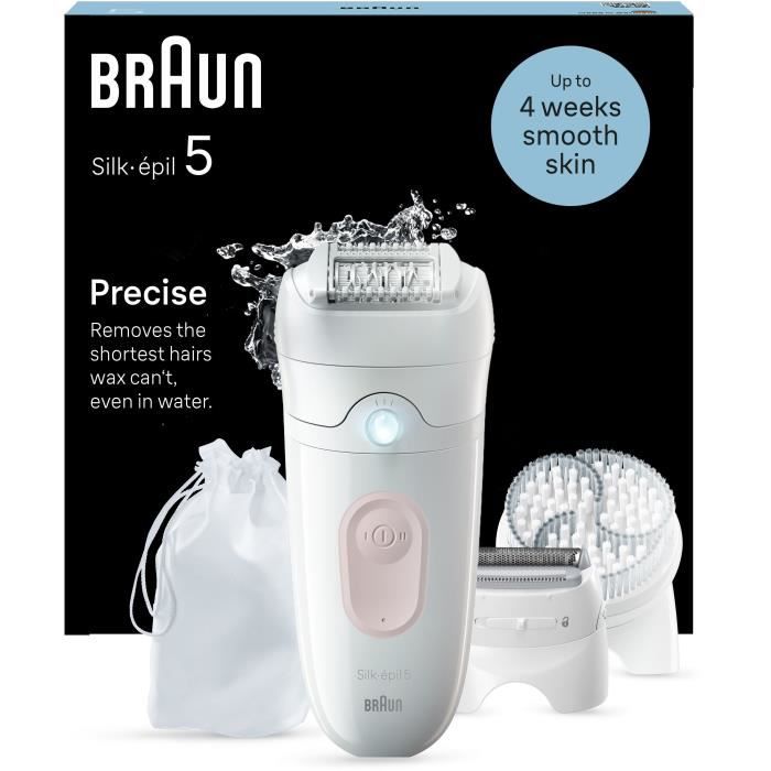 Braun Electric Epilator Silk Epil 5 SE5-060 PINK
