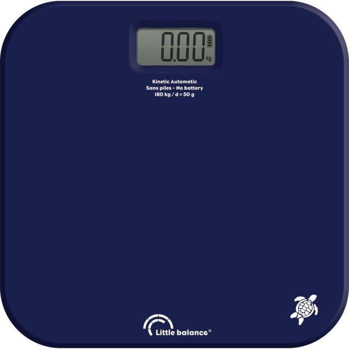 Bathroom scale - LITTLE BALANCE - Kinetic Auto - Blue