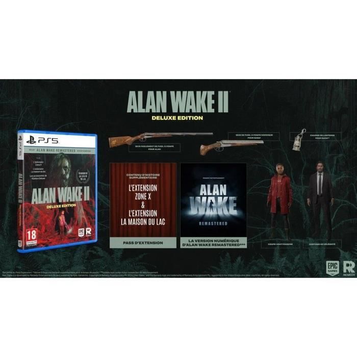 Alan Wake 2 - PS5 Game - Deluxe Edition