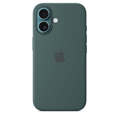 APPLE iPhone 16 - Silicone Case with MagSafe - Lake Green