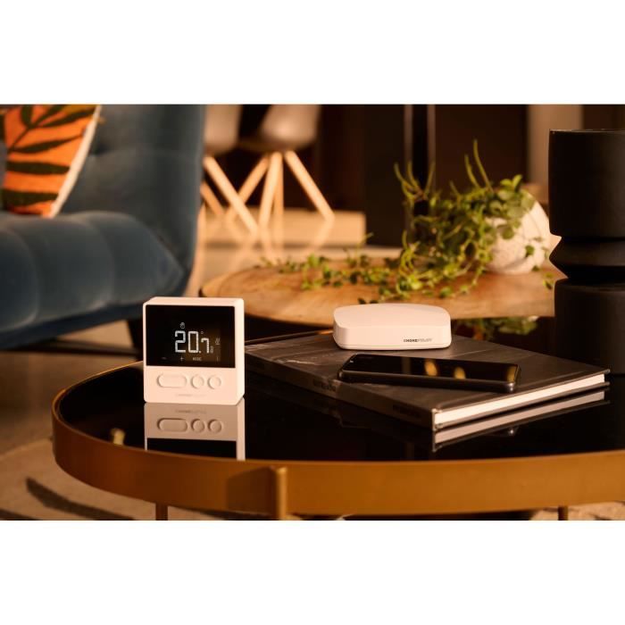 Pure connected thermostat with receiver - HOME PILOT - Connected heating | Energy savings