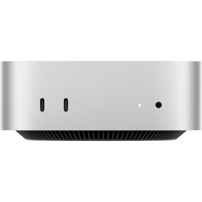 Apple - Mac mini (2024) Apple M4 chip - 24GB RAM - 512GB SSD storage - 10-core CPU 10-core GPU - Silver