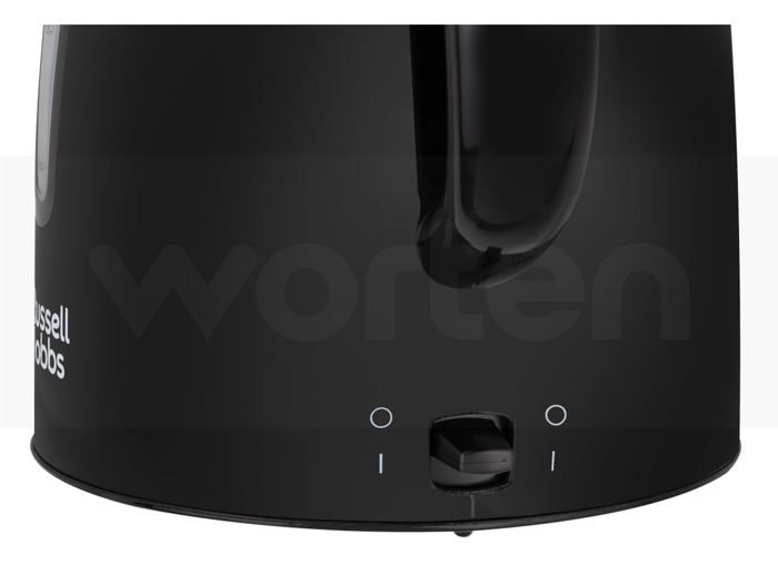 RUSSELL HOBBS 22591-70 - Textures Plus Kettle - 1.7L - 2400W - Black