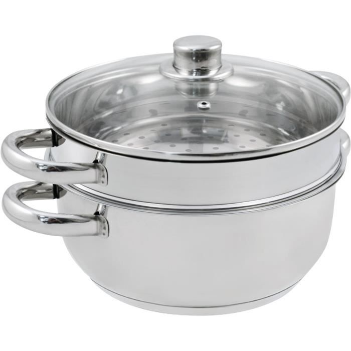 BAUMALU steam combination - 24 cm - 2 bodies