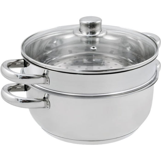 BAUMALU steam combination - 24 cm - 2 bodies