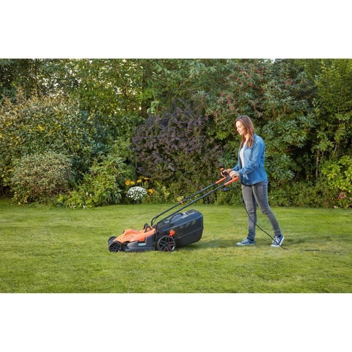 BLACK & DECKER Lawnmower 42cm 1800W - Handle Bike BEMW481BH