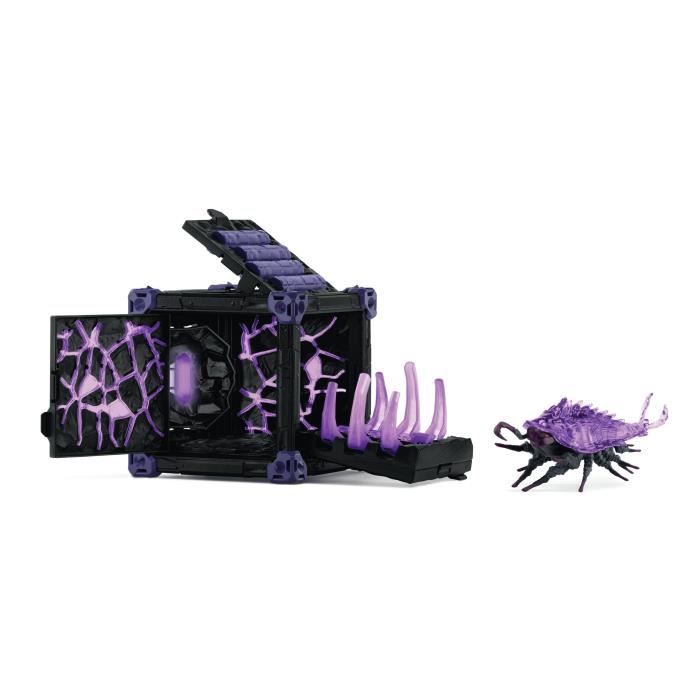 BattleCave Dark Isopod, Arena Extension, SCHLEICH 42675 Eldrador Creatures, Ages 7 and up