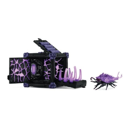 BattleCave Dark Isopod, Arena Extension, SCHLEICH 42675 Eldrador Creatures, Ages 7 and up
