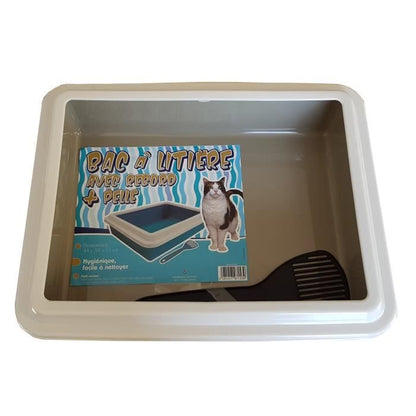 AIME litter box with rim + shovel - for cat
