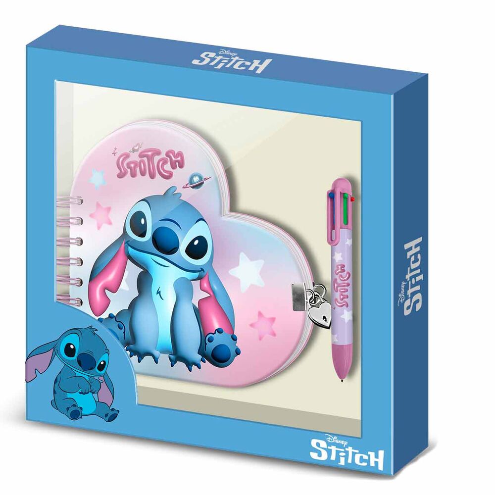 Disney Stitch Diary + pen