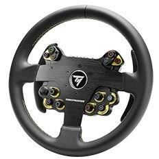 PC/PS4/PS5/Xbox Steering Wheel - THRUSTMASTER - Evo Racing 32R - Leather Leather/Alu structure 32cm Magnetic paddles 25 buttons 7 LEDs