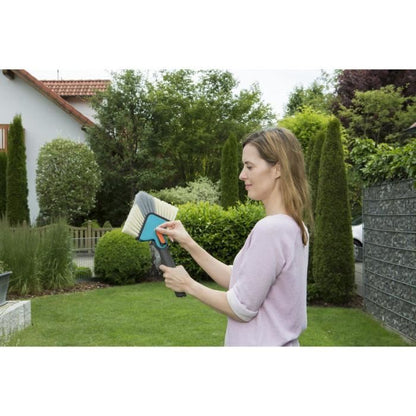 GARDENA Combisystem Wolf Head Broom - Non-Slip Handle