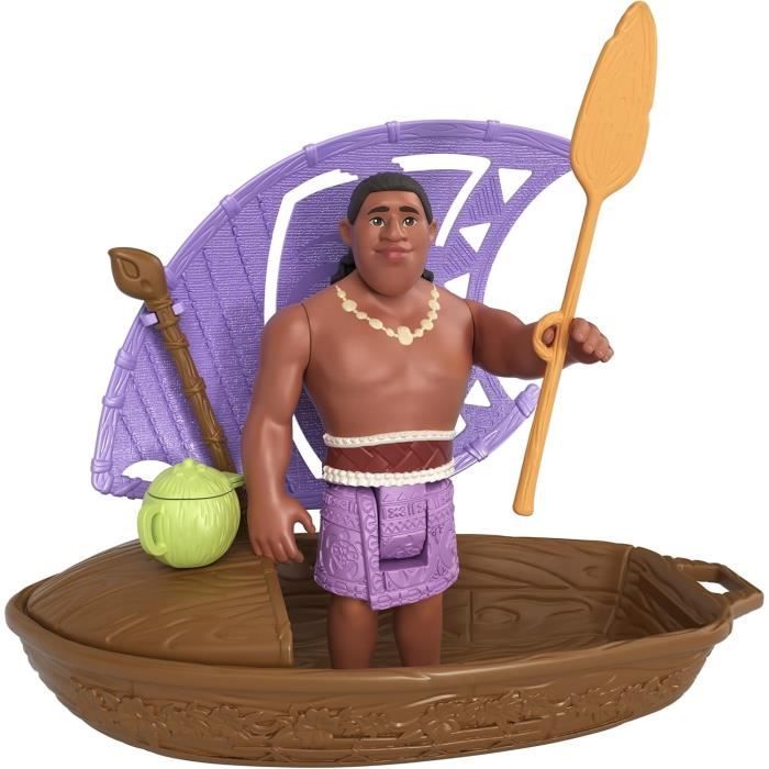 MATTEL Pirogue and its 3 surprises JBT68 -Vaiana 2