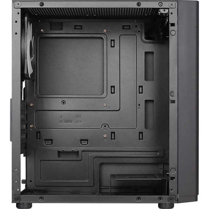 PC case - AEROCOOL - Hexform G v2 (Black) - Mini tower - Micro-ATX format - Without power supply