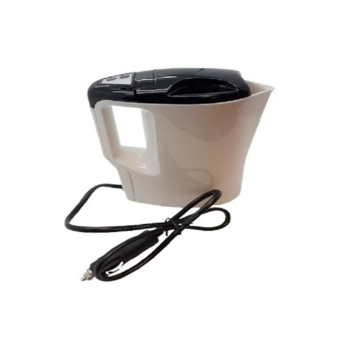 Electric Kettle 24V 1 Liter 250W White and Blue