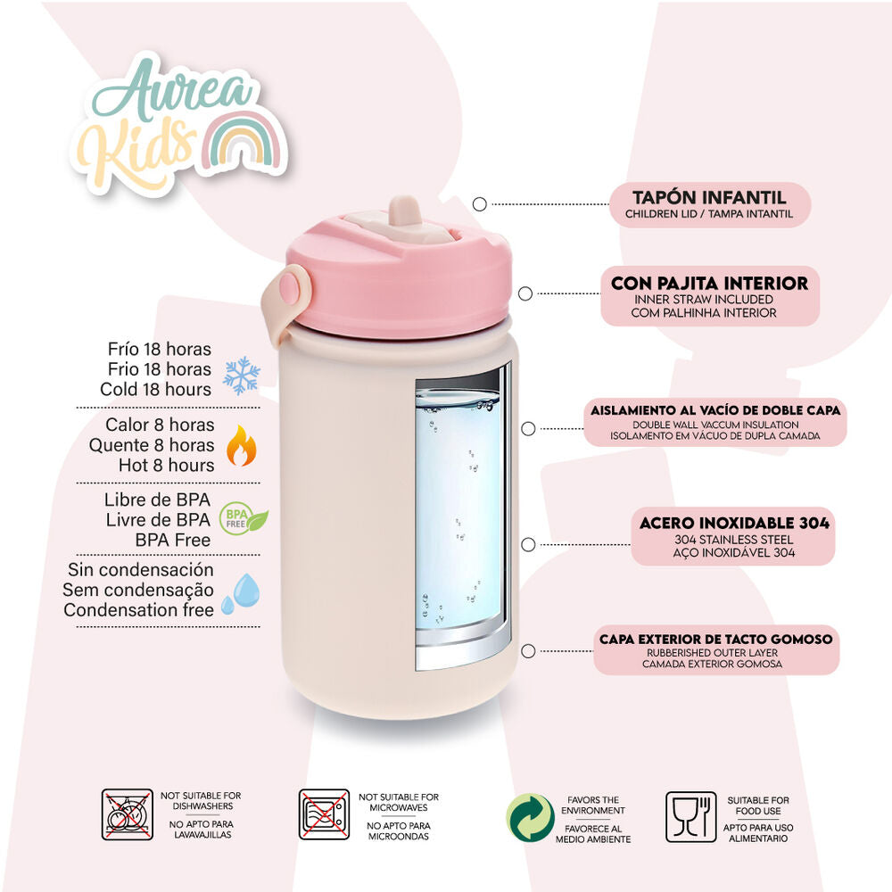 Ballet stainless steel bottle 330ml