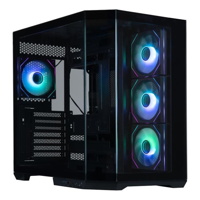 PC Case - BITFENIX - T10 ARGB - Without power supply - Cube - ATX format - Black